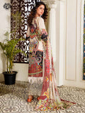 Luxury Digital Printed Banarsi Brosha Embroidered Lawn With Digital Crinkle Chiffon Dupata GZG2102A1