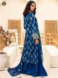 Premium Jacquard Brosha Embroidered Neck With Luxury Bamber Chiffon Embroidered Duppata GJPI2102A2