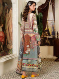 Luxury Digital Printed Banarsi Brosha Embroidered Lawn With Digital Crinkle Chiffon Dupata GZG2102A5