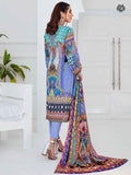 Luxury Digital Printed Embroidered Panel Work With Digital Printed Jacquard Lawn Duppata GZG2103A5