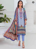 Luxury Digital Printed Embroidered Panel Work With Digital Printed Jacquard Lawn Duppata GZG2103A5