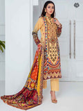 Luxury Digital Printed Embroidered Panel Work With Digital Printed Jacquard Lawn Duppata GZG2103A7