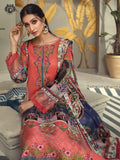 Luxury Digital Printed Embroidered Neck Fancy Lawn Embroidered Border Dupata GZG2101A10