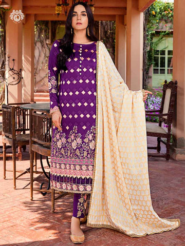 Buy embroidered suit online