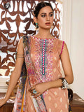 Luxury Digital Printed Banarsi Brosha Embroidered Lawn With Digital Crinkle Chiffon Dupata